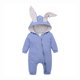thumbnail image 4 of Algodón Big Ear Bunny Zipper Jumpsuit Trajes Ropa De Escalada Azul 90, 4 of 5