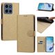 thumbnail image 3 of Cartera para Motorola Moto G Play 2026 con Bolsillo de Tarjetas, Dorado, 3 of 6
