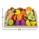 thumbnail image 3 of Set de verduras didactico de madera 16 piezas, 3 of 3