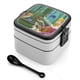 thumbnail image 1 of La Bella Durmiente Aurora Fiambrera de Doble Capa, Contenedor de Almuerzo Portátil Apilable, Almacenamiento de Alimentos Hermético a Prueba de Fugas, 1000ml, 1 of 6