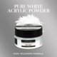 thumbnail image 3 of Polvo de uñas acrílico JOYA MIA Super Adhesion Pure White 30 ml, 3 of 7