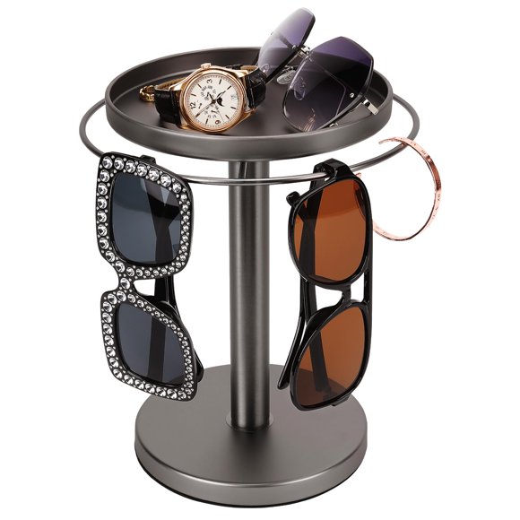 Organizador giratorio 360° de gafas de sol Kondyfayo en acero inoxidable
