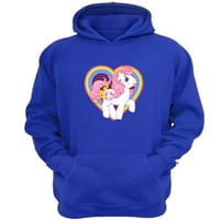 Genérico - Polerón Canguro Mi Pequeño Pony Azul Talla L Unisex