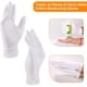 thumbnail image 5 of 6 pares de guantes 100 % algodón blanco para eccema, guantes hidratantes para manos secas de uso nocturno para mujeres, loción hidratante para dormir, crema de manos para eccema, manos secas y agrieta, 5 of 5