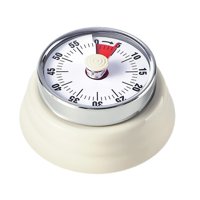 Magideal - Temporizador Visual Alarma Fuerte Reloj Despertador De Cocina Para Cocinar Aula Niños Adultos Blanco