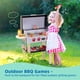 thumbnail image 2 of Parrilla de juguete Play Barbecue Toy Grill OOOK de madera para niños con comida y herramientas para mayores de 3 años, 2 of 9