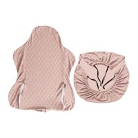 Magideal - Funda Protectora Elástica Para Silla De Ordenador, Suave, Transpirable, Antiarañazos, Antisuciedad Para Adultos, Silla De Videojuegos, Lavable Y Reuti Rosa Claro