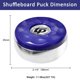thumbnail image 2 of Set de 8 fichas para shuffleboard TORPSPORTS de 58 mm en azul y rojo, 2 of 6