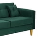 thumbnail image 4 of Sofa New Retro 3c Felpa 01 Verde Botella, 4 of 6