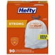 thumbnail image 1 of Bolsas de basura Hefty Strong de 13 galones de altura para cocina, 90 bolsas, 1 of 8