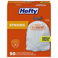 Bolsas De Basura Hefty Strong De 13 Galones De Altura Para Cocina, 90 Bolsas
