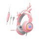 thumbnail image 5 of Auriculares Para Juegos Con Cable Con Micrófono USB De 3,5 Mm Ligeros Para Tableta Portátil Rosa, 5 of 5