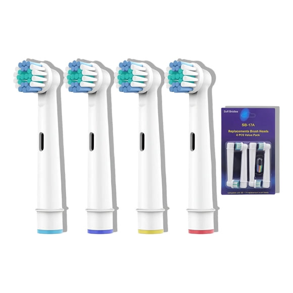 Pack 8 Cabezales Repuesto Cepillo Compatible Con Oralb Braun