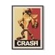 thumbnail image 1 of Cuadro Poster Enmarcado Crash Bandicoot Decorativo, 1 of 1