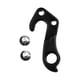 thumbnail image 3 of Adaptador De Marco De Deserción De Suspensión De Engranaje De Cambio De Bicicleta De Aluminio Negro Para Piezas, 3 of 4