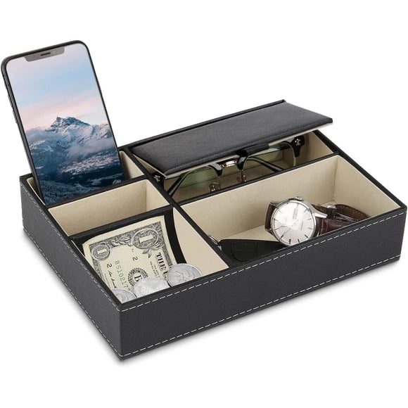 CADDY BY Bandeja Organizadora para Hombre 25 × 18 × 5 cm