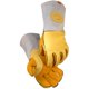 thumbnail image 1 of Guantes de soldadura Caiman Caiman Elk Skin MIG/Stick Dorado/Gris, 1 of 5