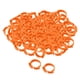 thumbnail image 5 of 100x Anillos Para Patas De Pollo 001-100 Clip Para Patas De Polluelos De Pato Naranja, 5 of 5