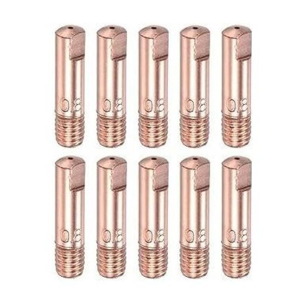 Genérica - Pack 10 Boquillas Mig 0.8Mm