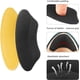thumbnail image 4 of Almohadillas para el talón para mujeres y hombres, soportes para zapatos demasiado grandes, protectores para prevenir ampollas, mayor comodidad y relleno para calzado holgado (gamuza negra)., 4 of 6