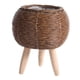 thumbnail image 2 of Cesta Tejida para Plantas con Patas, Maceta de Sala, 2 of 3