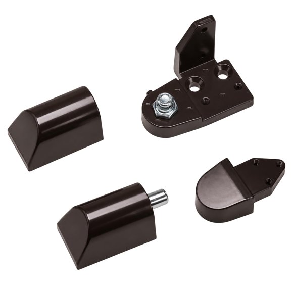 Bisagra de pivote Pacific Doorware para mano derecha, acabado en bronce