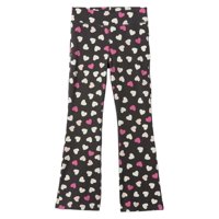 Pantalones Leggings Acampanados Para Niñas Con Estampado De Corazones Gap Talla L