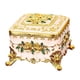 thumbnail image 4 of Joyero Vintage De Estilo Europeo, Caja Del Tesoro, Caja De Baratija Esmaltada Cuadrada, 4 of 5