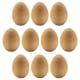 thumbnail image 3 of 10x Simulación De Madera Huevos Ornamento Pintura Ejercicio Fiesta En Casa Decoración 2,5x3,8 CM, 3 of 5