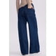 thumbnail image 3 of Jeans Mujer Wide Leg Cortes Azul Oscuro, 3 of 4