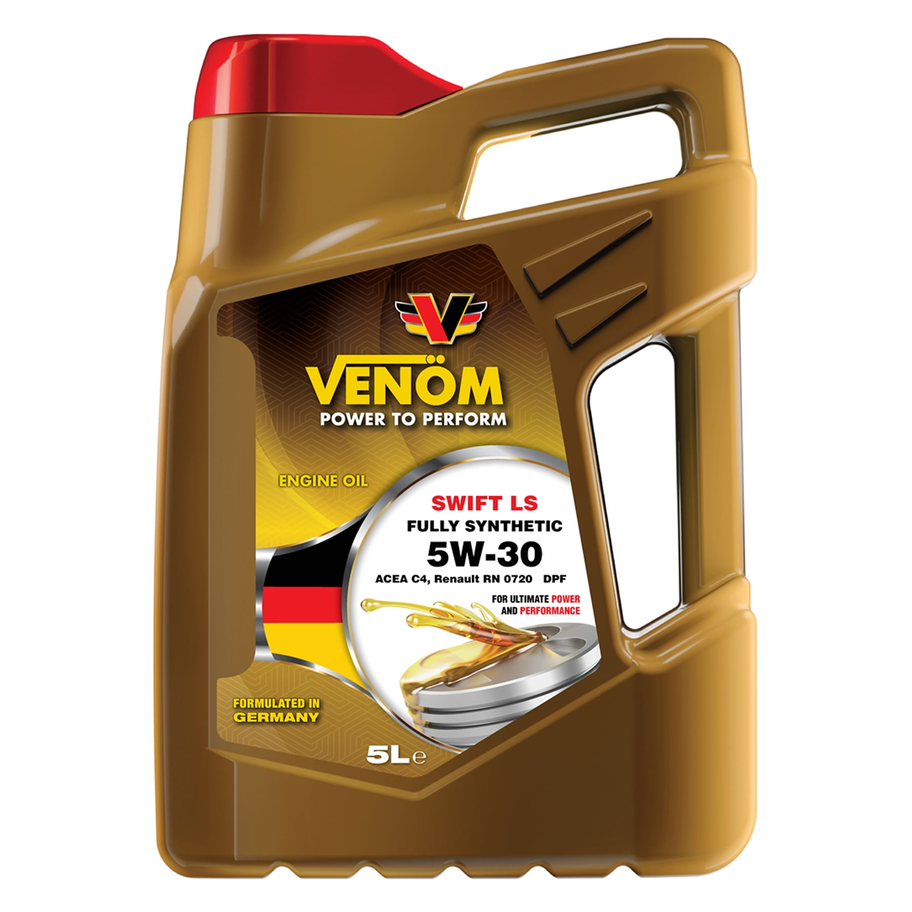 Aceite Para Motor 5w-30 Venom Acea C4 Renault Rn 0720 5l