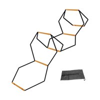 Ioensy - Escalera De Agilidad Para Fútbol, Equipo De Entrenamiento, Escaleras, Escalera De Velocidad Para Agilidad Para Rugby, 6 Rejillas