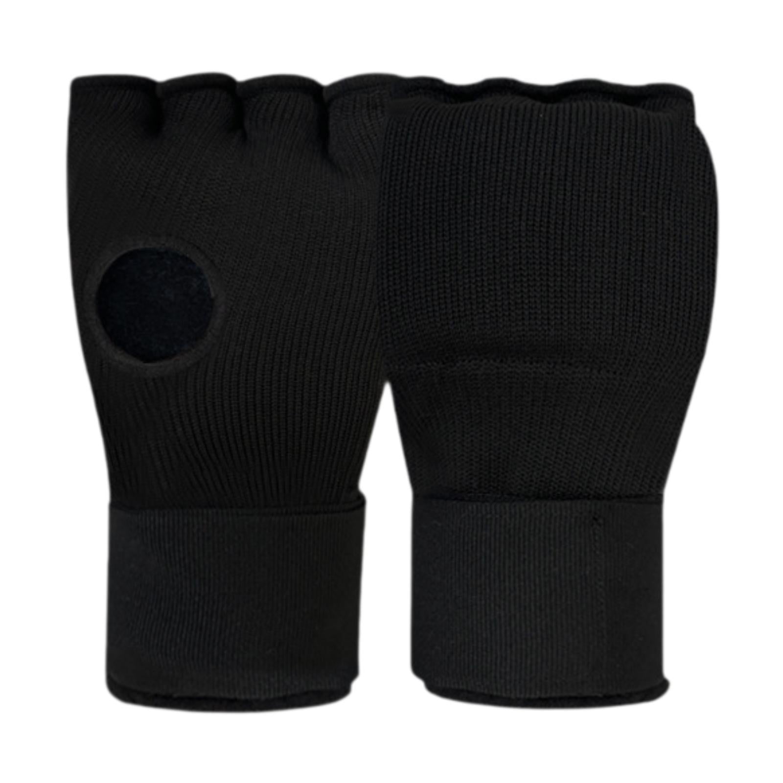 Ioensy - Boxing Guantes Internos Gel Gel Boxeo Boxeo Envolturas Para El Entrenamiento Taekwondo Negro
