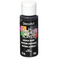 Pintura Acrílica Decoart Crafter'S 60 Ml Negra