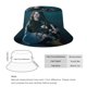 thumbnail image 2 of Billie Eilish Sombrero bucket para adultos, gorra de protección solar, sombrero de pescador plegable para viajes al aire libre, pesca y actividades de verano, 2 of 6