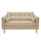 thumbnail image 1 of Sofa Retro 2c Felpa 05 Beige, 1 of 6