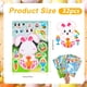 thumbnail image 2 of 32 hojas de pegatinas de Pascua para niños, 8 estilos, autoadhesivas, para hacer una cara de Pascua, conejo, huevo colorido, cara de oveja, pegatinas de conejo de Pascua para regalos de fiesta, juego, 2 of 6