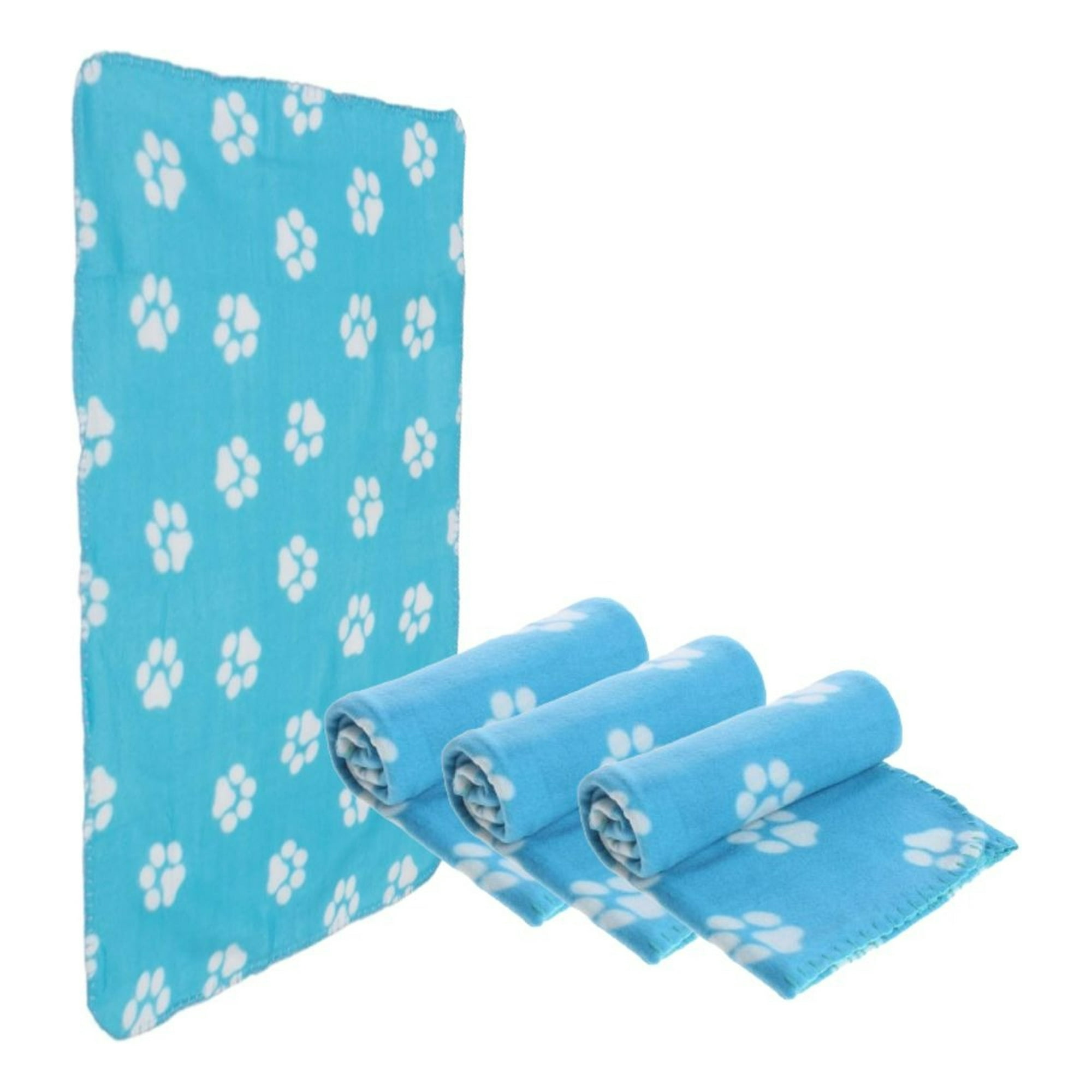 Genérico - Set 5 Mantas Mascotas Perros Gatos 70x50cm Lau