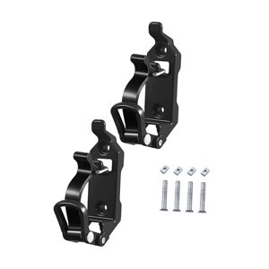 Ioensy - 2 Piezas De Soporte De Pala Para Portaequipajes De Techo, Soporte De Pala De Alto Rendimiento Para Camión, Orificio Vertical