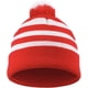 thumbnail image 1 of Gorro de punto rojo y blanco para Halloween para adultos, gorro Waldo con pompón navideño a rayas, 1 of 6
