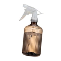 Ioensy - Botella De Spray Vacía Boquilla Ajustable Transparente Gran Capacidad Para Jardinería Marrón