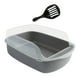 thumbnail image 3 of Caja De Arena Para Gatos Suministros Duraderos Para Mascotas Pequeñas Gatos De Interior Conejo Gris, 3 of 5