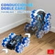 thumbnail image 4 of Auto Rc De Truco Control Remoto Drift Dual Luz Música Niños Azul, 4 of 10