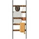 thumbnail image 1 of Perchero Escalera 5 Niveles Madera y Fierro Negro Meldal, 1 of 8