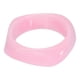 thumbnail image 1 of Uxcell Pulsera de Resina Acrílica Irregular Gruesa para Mujeres, Brazalete Ancho Geométrico Apilable de Carey Acetato, Joyería de Declaración, Rosa, 1 of 6