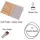 thumbnail image 2 of Kit de Accesorios para Cuaderno Viajero Newestor, 5 Piezas, 2 of 3