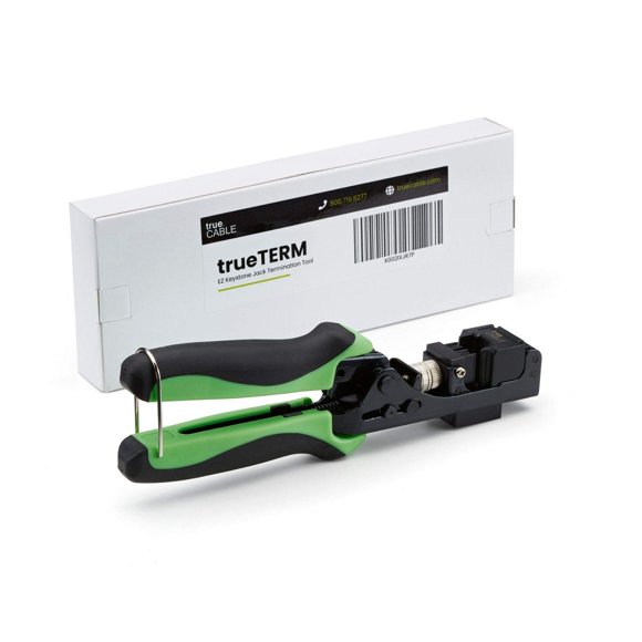 Alicates de Crimpado TRUE CABLE trueTERM para Jacks Keystone RJ45