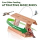 thumbnail image 4 of Comedero para aves Solution4Patio de cedro estadounidense, a prueba de ardillas, 4 of 9