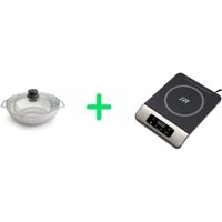 Cocina De Inducción Mr. Induction Sr-1885Ss-42B + Pote 3.5L