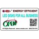 thumbnail image 2 of Letrero decorativo LED tipo neón E-ONSALE B30 61 × 33 cm Motion, 2 of 2